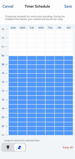 timer schedule