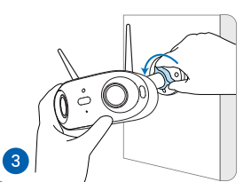 loosen adjustment knob