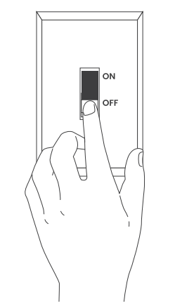 turn on circuit breaker