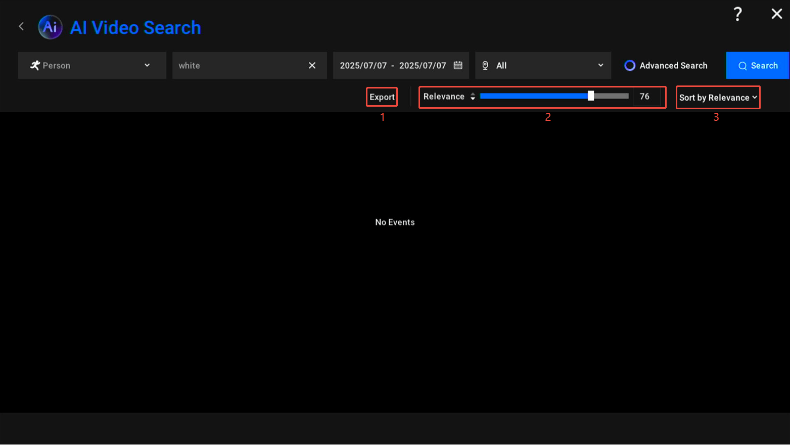playback ai video search