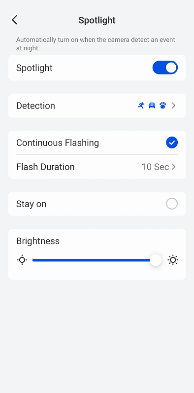 continuous flashing