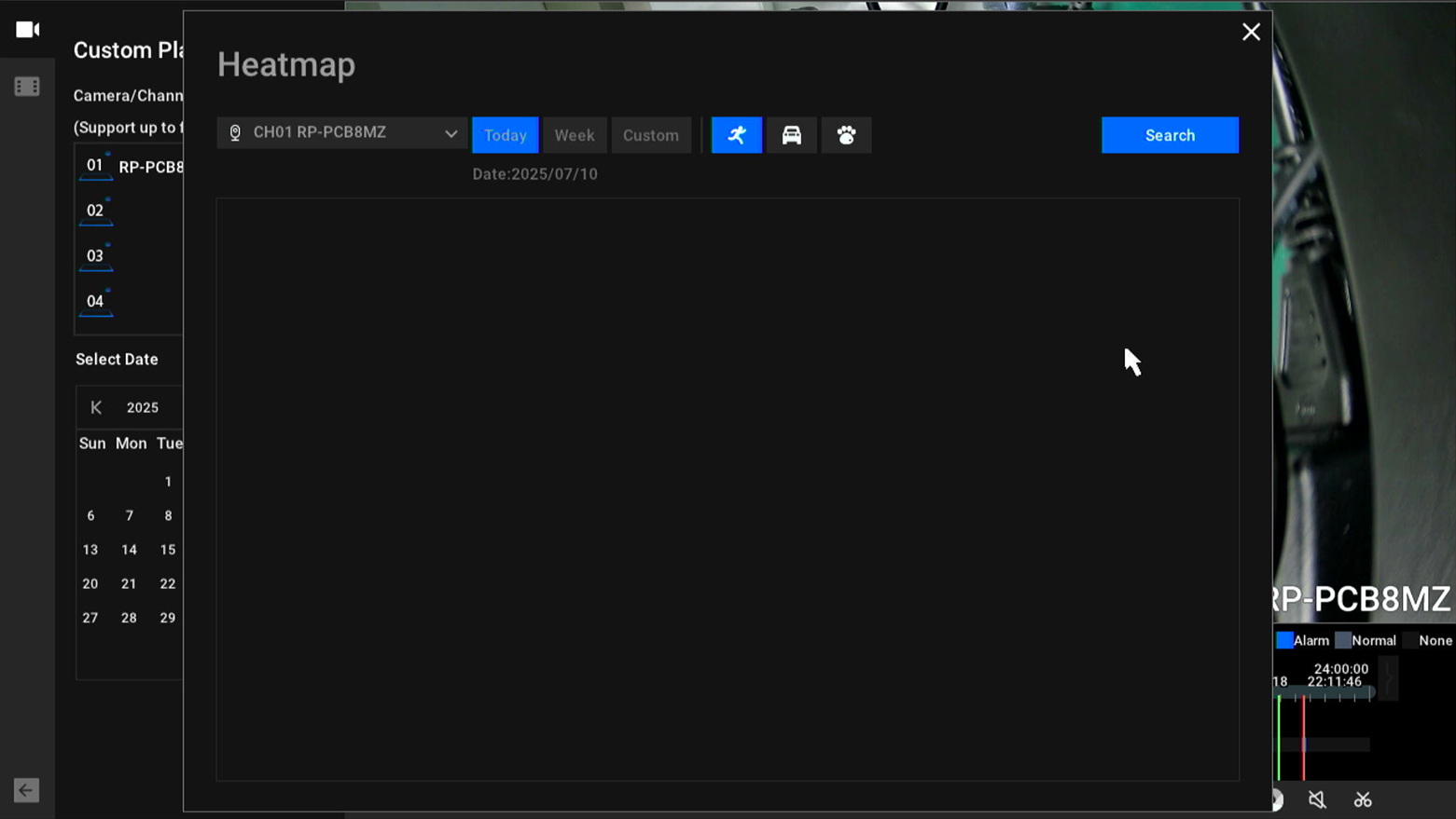 search heatmap