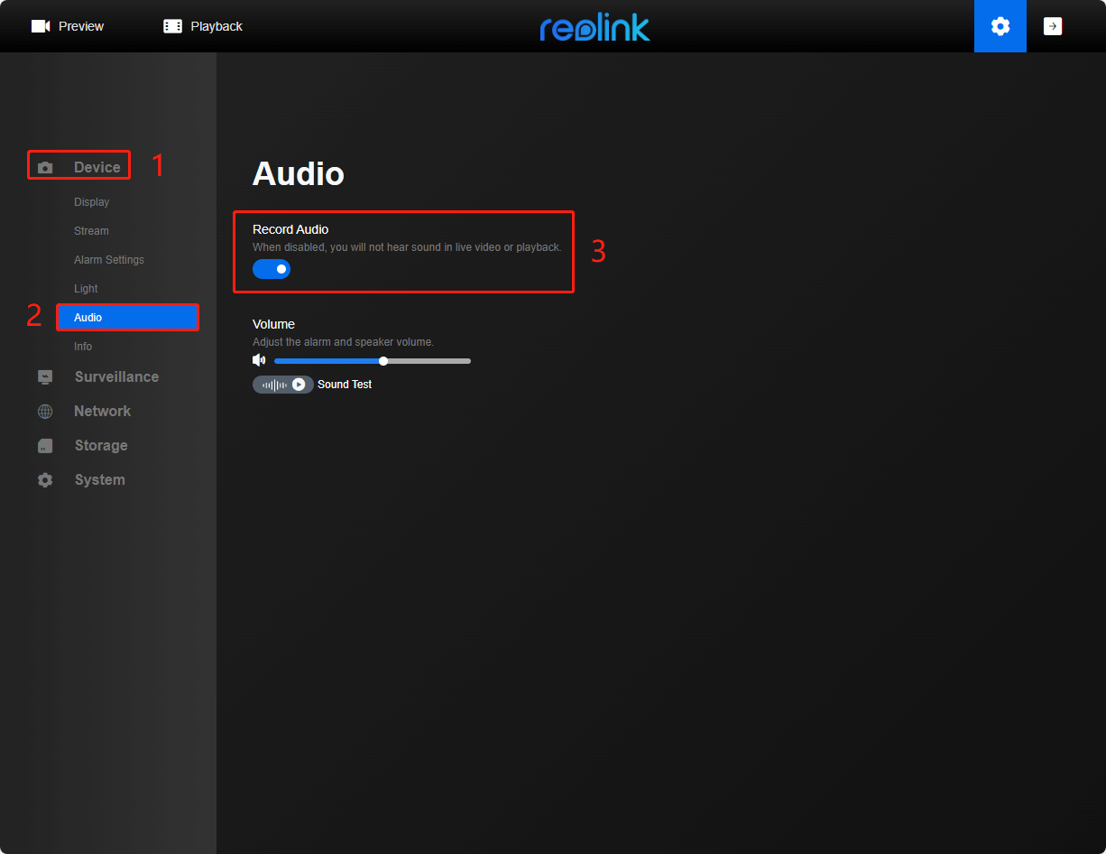 Record Audio