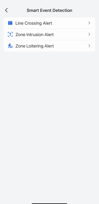 smart event detection option