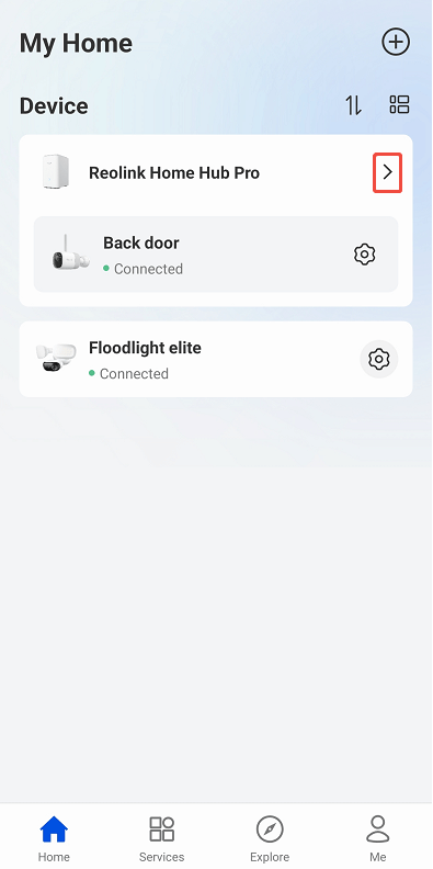 hub settings