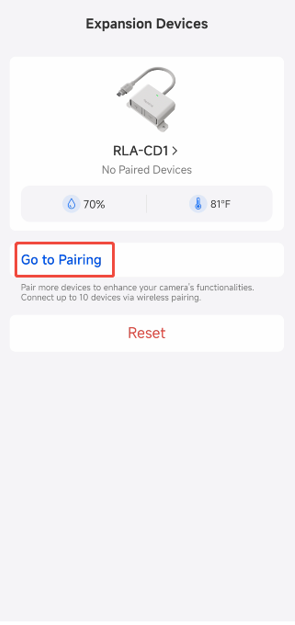 go to pairing