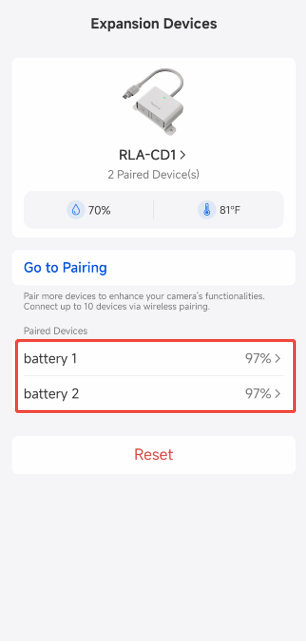 two battery packs
