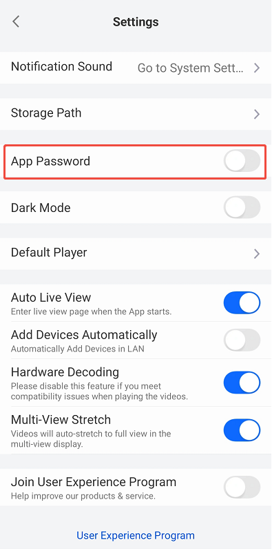 app password