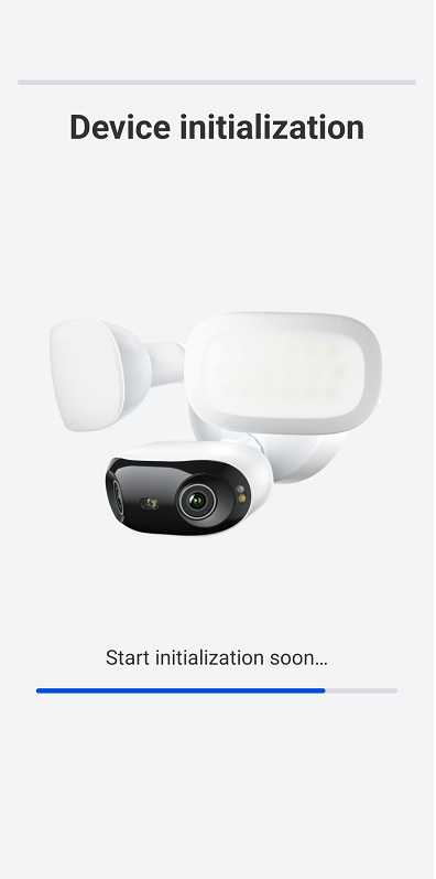 start initialization