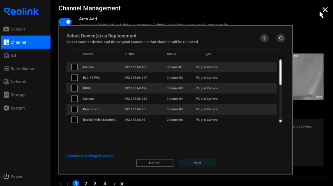 the Channel Management
