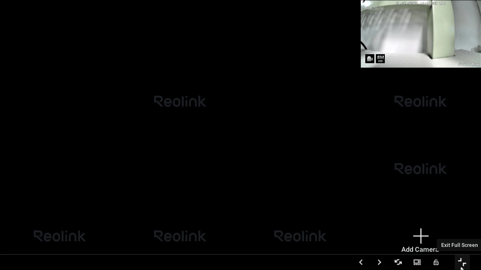 full screen
