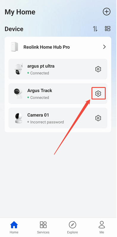 camera settings
