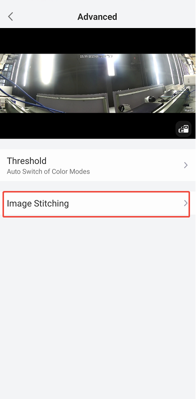 image stitching