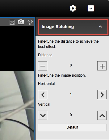 image stitching on web