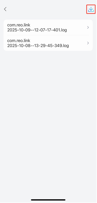 ios app download log