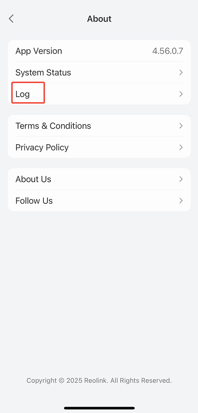ios app log