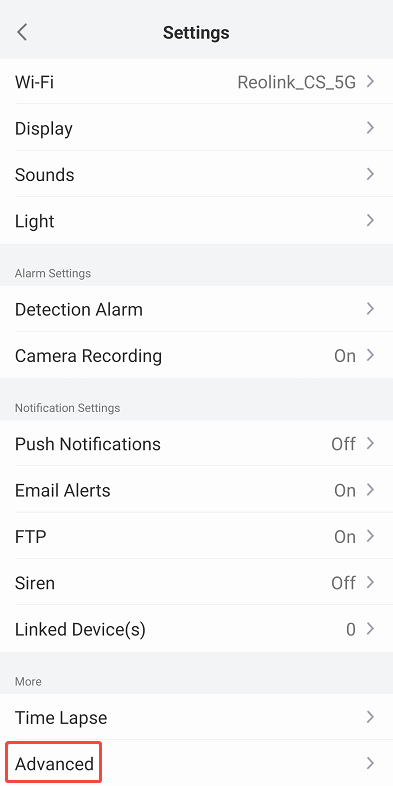 advanced app