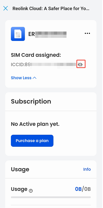 eye to check sim iccid
