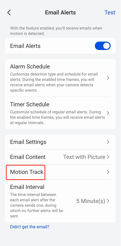 motion track App
