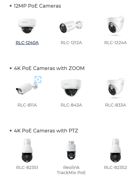poe cameras