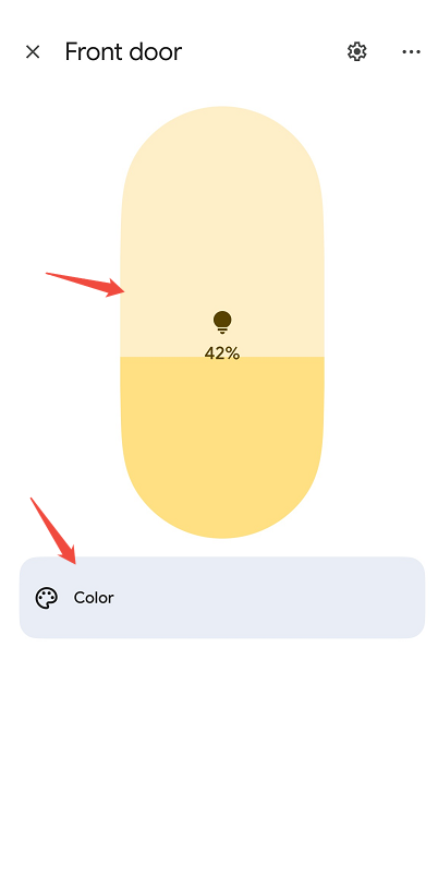 brightness and color