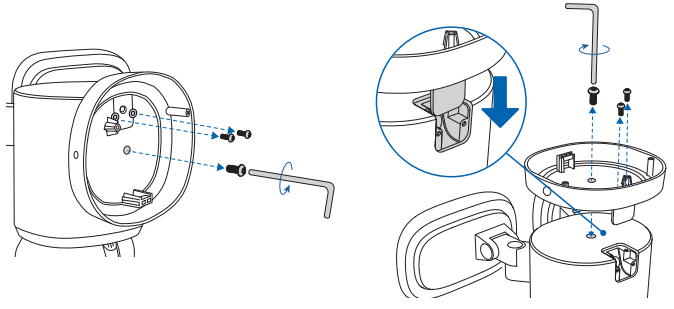 Slide the bracket-OVERHANG
