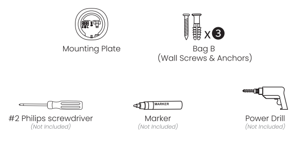 Directly to a Surface-accessories and tools