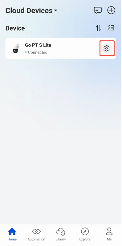 camera settings icon