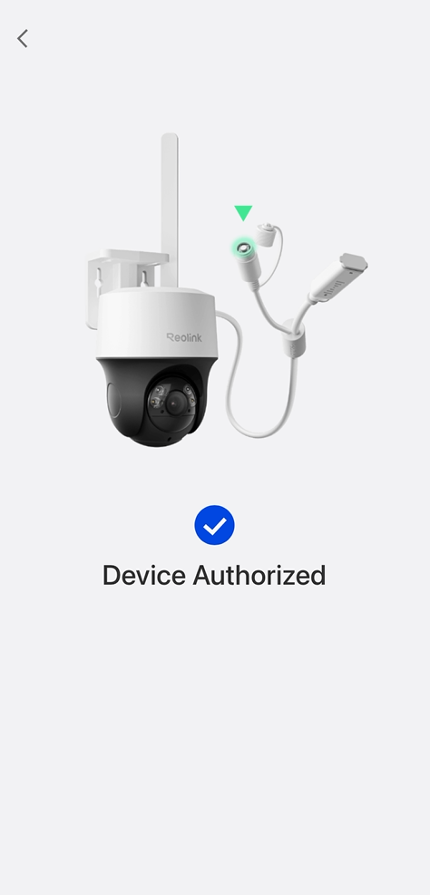 Device Authorized
