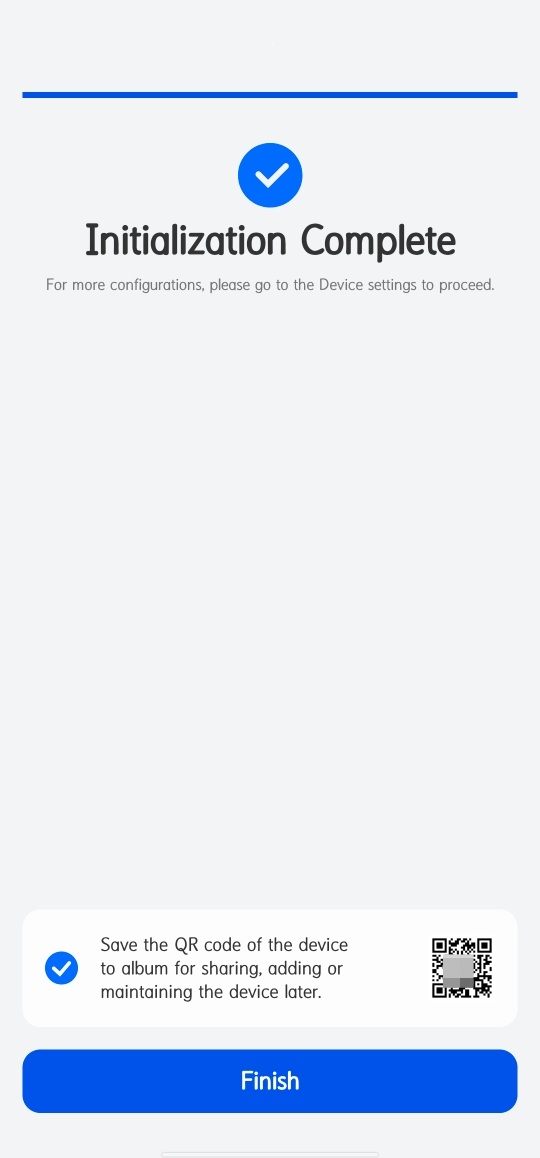 Initialization finished