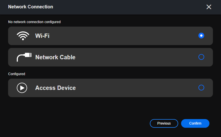 network connection