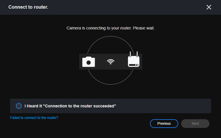 connect to router