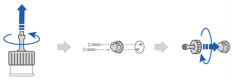 secure sp to the wall