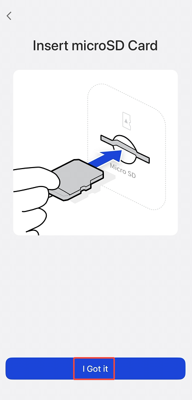 check sd card