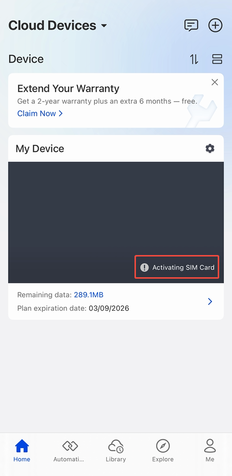 activating SIM