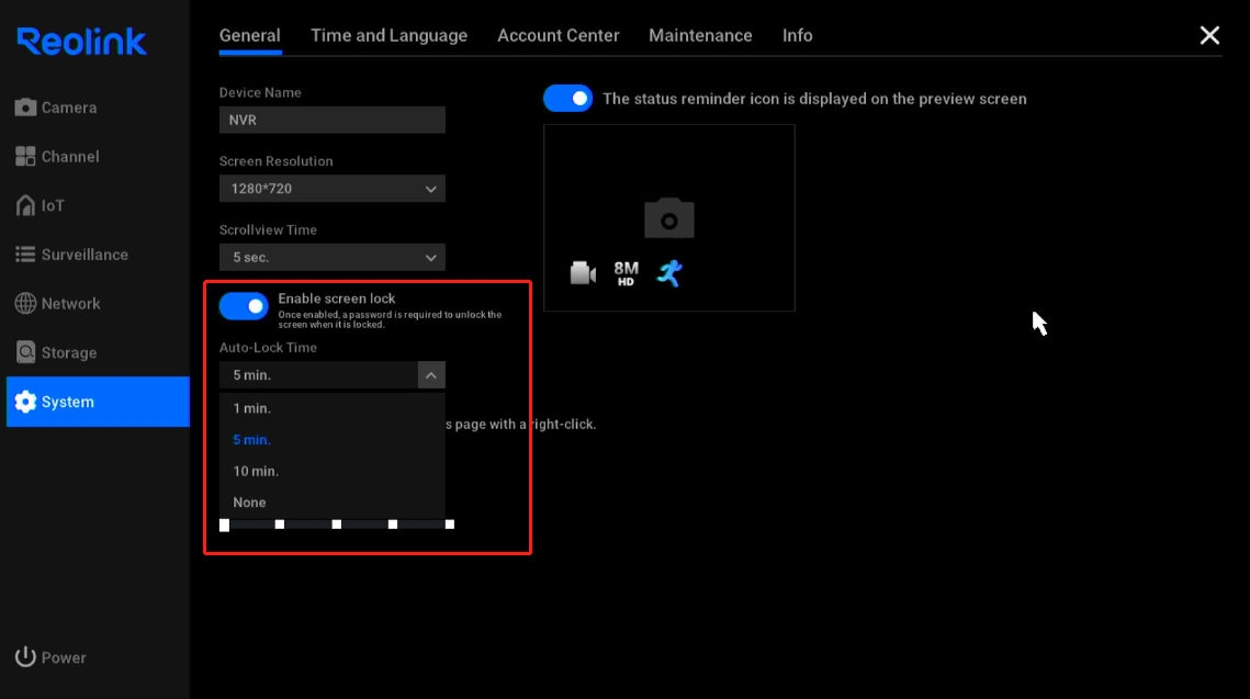 Disable Password