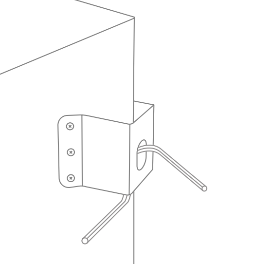 thread the tail cable