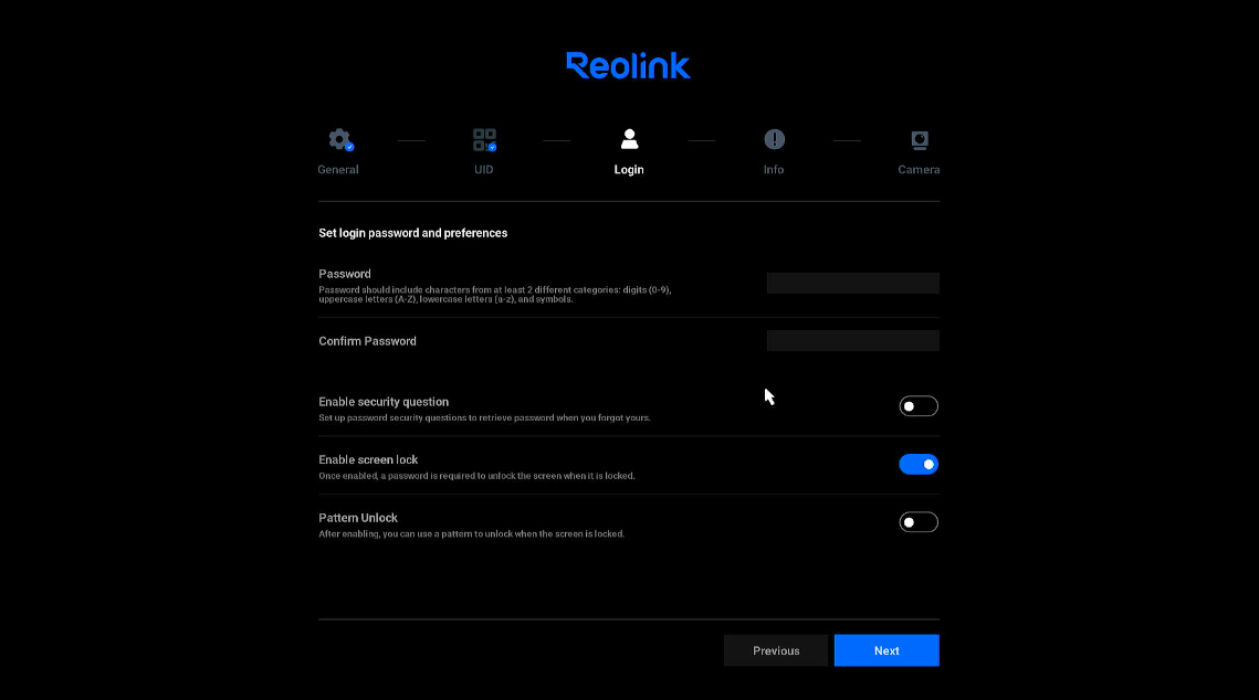 login