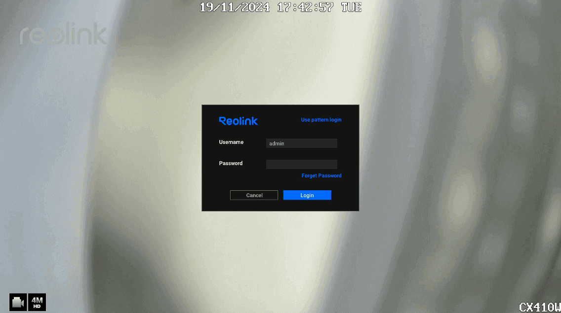 use password login