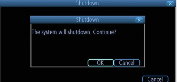 further shutdown page