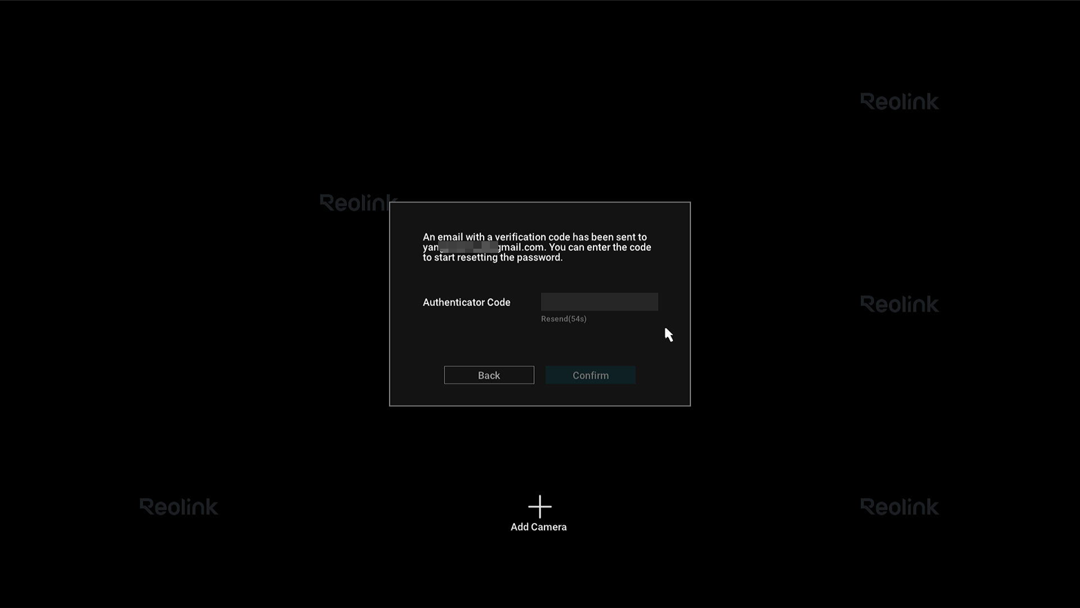 authenticator code