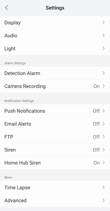 home hub siren