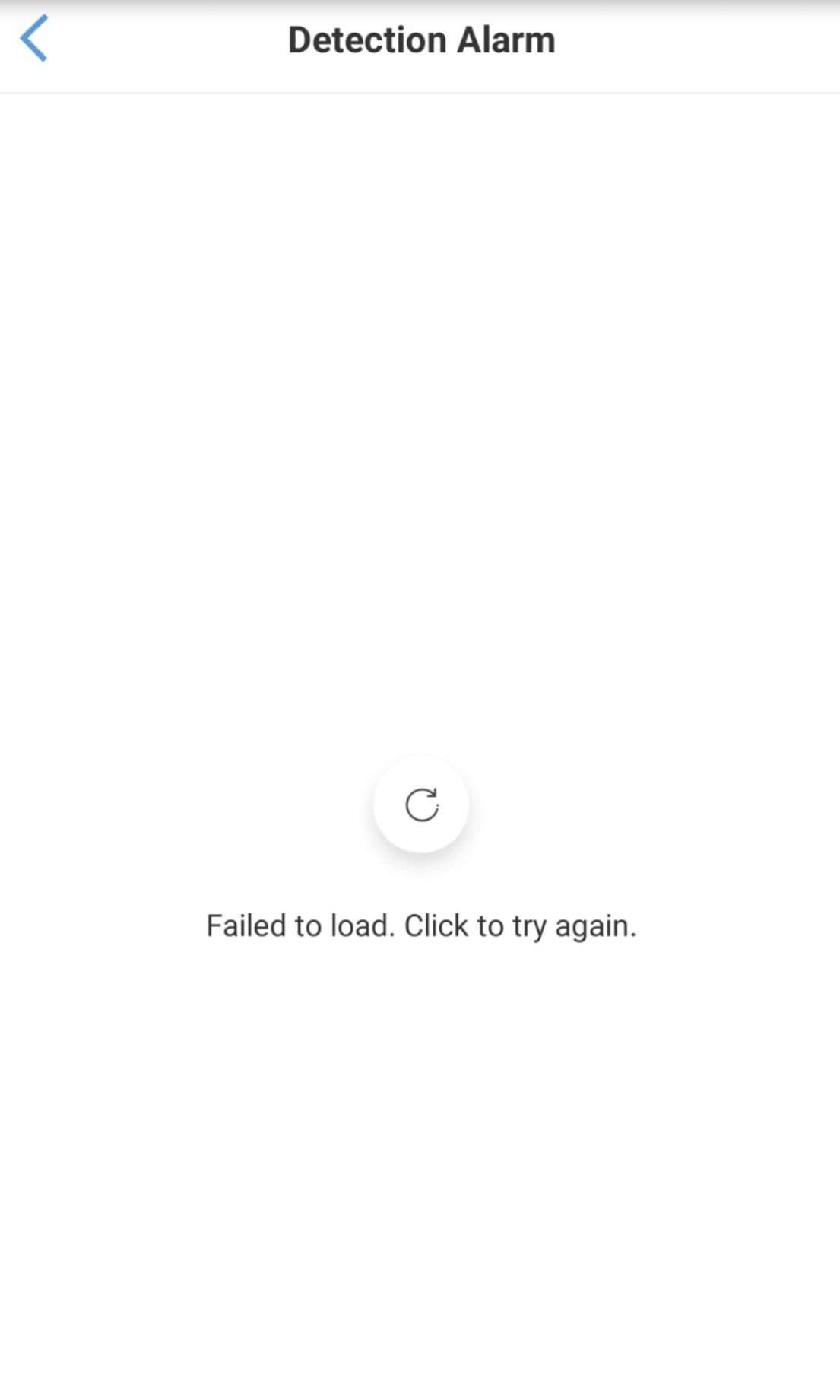 fail to load app