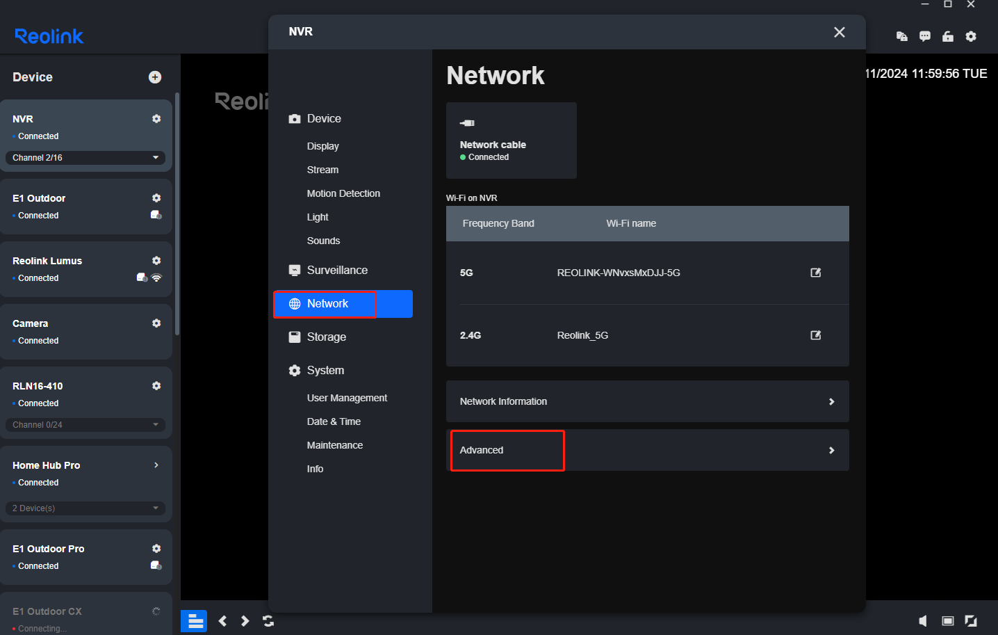 go to network