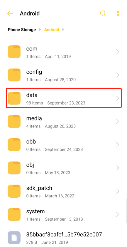 log data