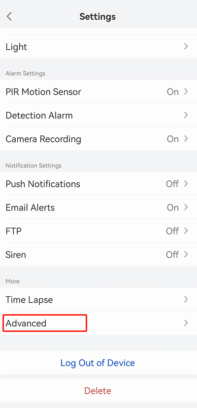 tap advanced