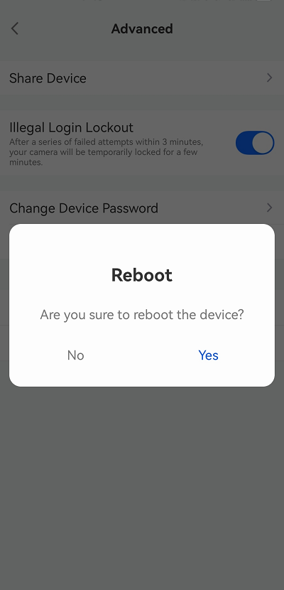 choose yes