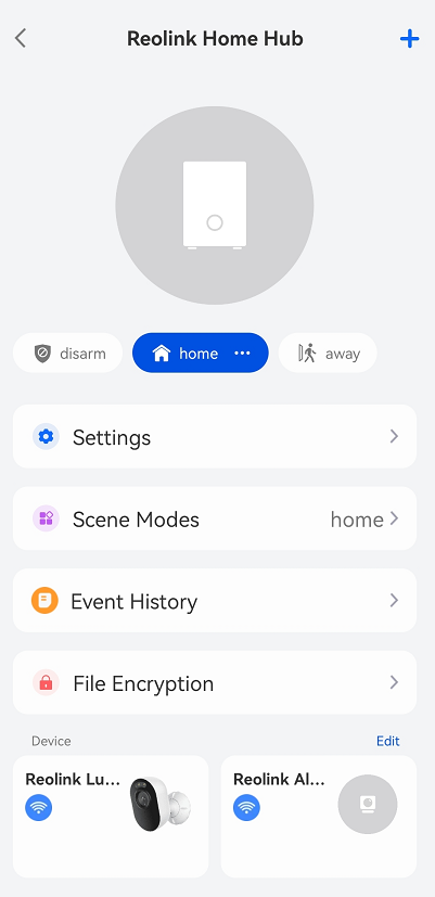 tap settings