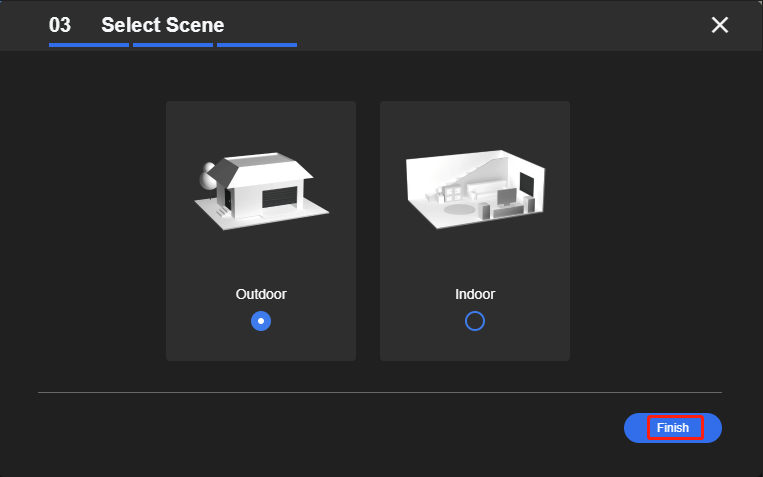 Select a scene