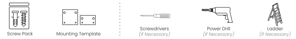 Required Tools & Accessories